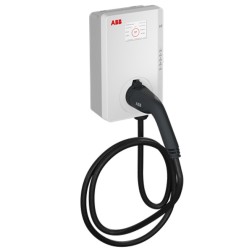 Станция зарядная ABB Terra AC W22-G5-RD-MC-0 AC wallbox type 2,кабель 5м, 3ф/32A,MID,RFID,дисплей,4G 