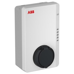 Станция зарядная ABB Terra AC W22-S-R-C-0 AC wallbox type 2, розетка со шторками, 3ф/32A, RFID и 4G 