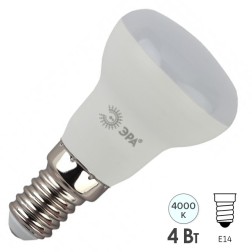 Лампа светодиодная ЭРА STD LED R39-4W-840-E14 4W рефлектор нейтральный белый свет 