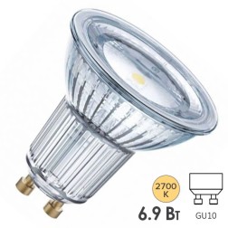 Лампа светодиодная Osram PARATHOM PAR16 GL 80 120° 6,9W/927 GU10 230V 620lm 