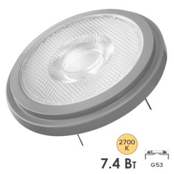 Лампа светодиодная Osram PARATHOM PRO Spot AR111 50 7,4W/927 G53 40° DIM 