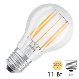 Лампа филаментная Osram PARATHOM CL A GL 100 11W/827 E27 FIL 