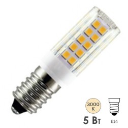 Лампа светодиодная TDM 5W 230V 3000K SMD 16х54мм Е14 