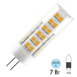 Лампа светодиодная TDM G4 7W 230V 6500K SMD 18,5х57мм 