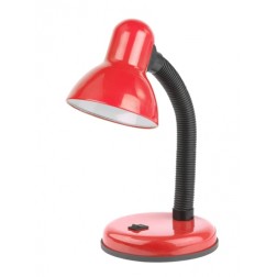 Настольный светильник ЭРА N-120-E27-40W-R красный (5055945539622) 