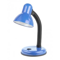 Настольный светильник ЭРА N-120-E27-40W-BU синий (5055945539639) 