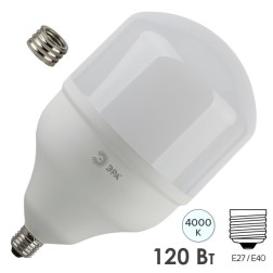 Лампа светодиодная ЭРА STD LED POWER T160-120W-4000-E27/E40 колокол нейтральный белый свет 