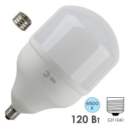 Лампа светодиодная ЭРА STD LED POWER T160-120W-6500-E27/E40 колокол холодный дневной свет 
