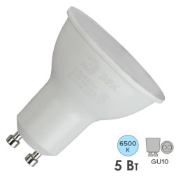 Лампа светодиодная ЭРА RED LINE LED MR16-5W-865-GU10 5W софит холодный дневной свет 