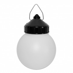 Светильник ЭРА НСП 01-60-003 подвесной Гранат полиэтилен IP20 E27 max 60W D150 белый шар белый 