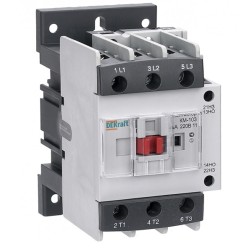 Контактор 40А 24В AC 50 Гц АС3 1НО+1НЗ КМ-103 DEKraft 