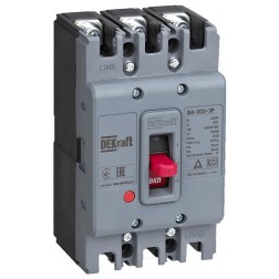 Автоматический выключатель DEKraft 3P 100А 36кА 10In ВА-303 (автомат) 