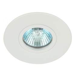Встраиваемый светильник алюминиевый ЭРА KL83 WH MR16/GU5.3 белый 