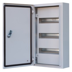 Корпус металлический распределительный навесной 520х300х120 3х12м IP54 ЩРН-36 DEKraft 