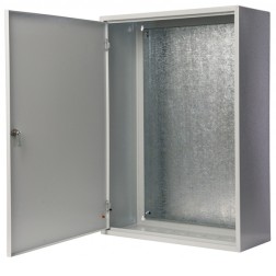 Корпус металлический навесной с монтажной панелью 900х700х260 IP31 ЩМП-08 DEKraft 