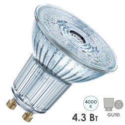 Лампа светодиодная Osram PARATHOM PAR16 GL 50 4,3W/840 120° 350lm GU10 