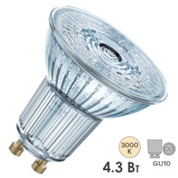 Лампа светодиодная Osram PARATHOM PAR16 GL 50 4,3W/830 120° 350lm GU10 