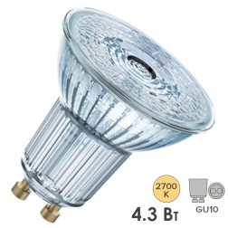 Лампа светодиодная Osram PARATHOM PAR16 GL 50 4,3W/827 120° 350lm GU10 