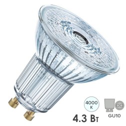 Лампа светодиодная Osram PARATHOM PAR16 GL 50 4,3W/840 36° 350lm GU10 