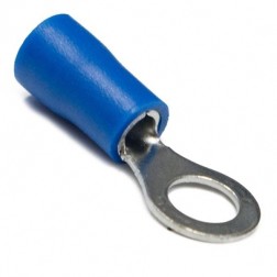 Наконечник кольцевой изолированный d 5.3 мм 1.5-2.5 мм2 (НКи 2.5-5/НКи2-5) синий REXANT 