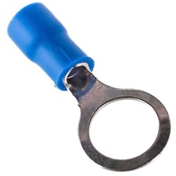 Наконечник кольцевой изолированный d 8.4 мм 1.5-2.5 мм2 (НКи 2.5-8/НКи2-8) синий REXANT 