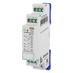 Реле промежуточное МРП-4 8А 2НО/НЗ+2НО ACDC230В УХЛ4 на DIN-рейку 