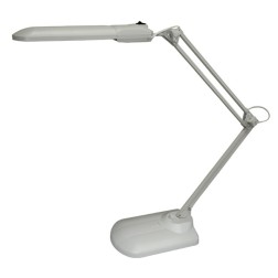 Настольный светильник Дельта + ФДБ15-11-002 с лампой 11W 4000K 2G7 на подставке, серый 