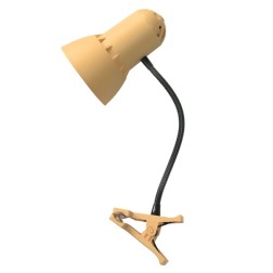 Настольный светильник Надежда-ПШ НДБ37-40-017 под лампу ЛОН/LED max 40W 220V Е27, на стойке, ваниль 