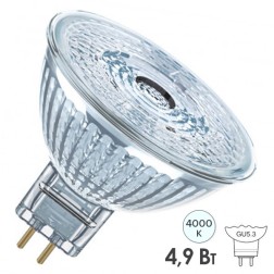 Лампа светодиодная Osram PARATHOM MR16D 35 4,9W/940 12V 36° DIM GU5.3 350Lm Ra90 стекло 