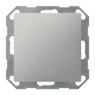 Выключатель IP44 Gira E2 Нержавеющая сталь (в сборе) 