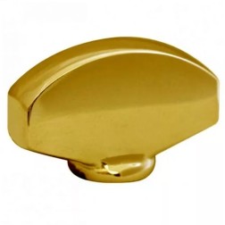 Поворотная ручка овального типа Fede Bright gold 