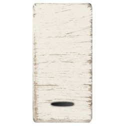 Клавиша узкая с подсветкой Fede White decape 