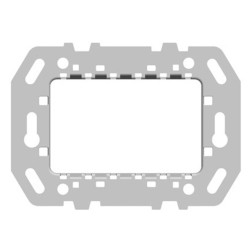 Суппорт для рамок итальянского стандарта на 1-2-3 модуля без монтажных лапок ABB Zenit (N2473.9) 