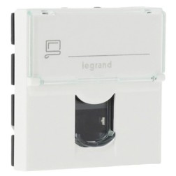 Розетка RJ45 Legrand Mosaic кат.5е UTP 2М 