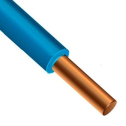Провод установочный ПВ-1 (ПуВ) 1,5 синий ГОСТ 31947 (ПВ1) 