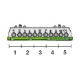 Клеммник винтовой ABB PE5x16-6х6мм PEK/S11 