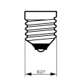 Лампа натриевая Sylvania SHP-T 70W Е27 