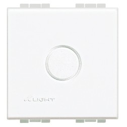 Заглушка 2 модуля, белая, с выламываемой вставкой LivingLight Белый 