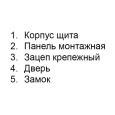 Щит металлический влагозащищенный ЩМП-7-0 74 У2 IP54, с монтажной платой  1400х650х285 ИЭК 