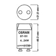 Стартер OSRAM ST-151 4-22W 110-240V (Германия) 797885 