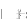 ЭПРА Osram QTP-D/E 2x10-13 для компактных люминесцентных ламп 