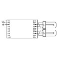 ЭПРА Osram QTP-DL 2x36-40 для компактных люминесцентных ламп 
