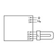 ЭПРА Osram QTP-M 1x26-42 для компактных люминесцентных ламп 