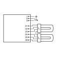 ЭПРА Osram QTP-M 2x26-32 для компактных люминесцентных ламп 