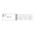 ЭПРА Osram QTi 2x35/49/80 для люминесцентных ламп T5 