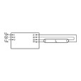ЭПРА Osram QT-FIT8 1x58-70 для люминесцентных ламп T8 