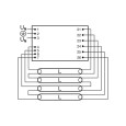 ЭПРА Osram QT-FIT8 3x18, 4х18 для люминесцентных ламп T8 