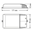 ЭПРА для металлогалогенных ламп OSRAM PT-FIT 35W I 155x83x32mm 