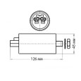 Конденсатор VS WTB 60 мкФ 250V монтаж M8x10 