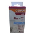 Лампа светодиодная Osram LED CLAS A FR 40 5,5W/865 240° 500lm 220V E27 холодный свет 
